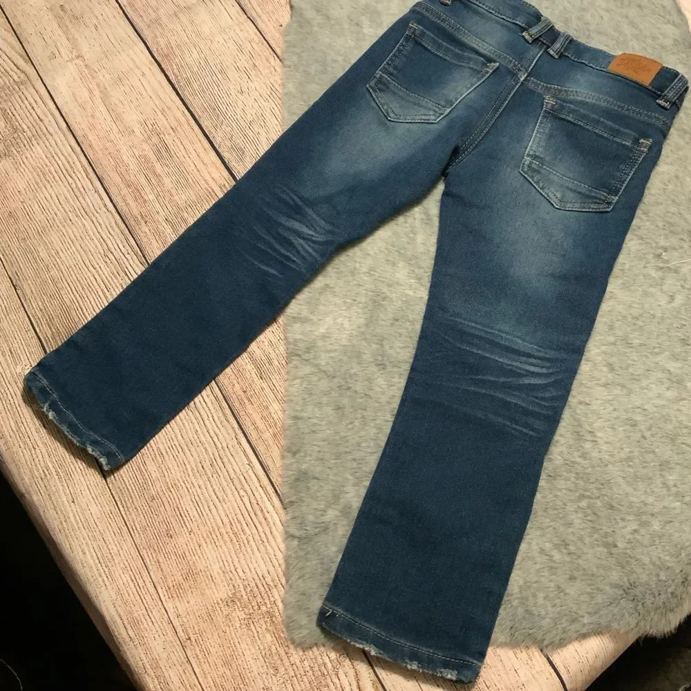 Old Navy Gray Tee & Jachs Skinny Jeans Matching Set